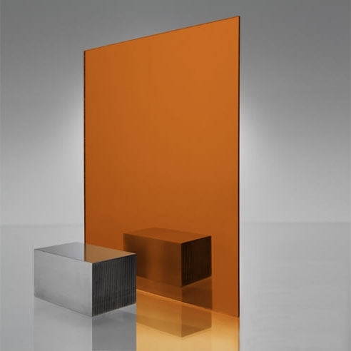 A4 Copper Coloured Mirror Acrylic Sheet | 297mm x 210mm x 3mm | Perspex | Panel | Plexiglass