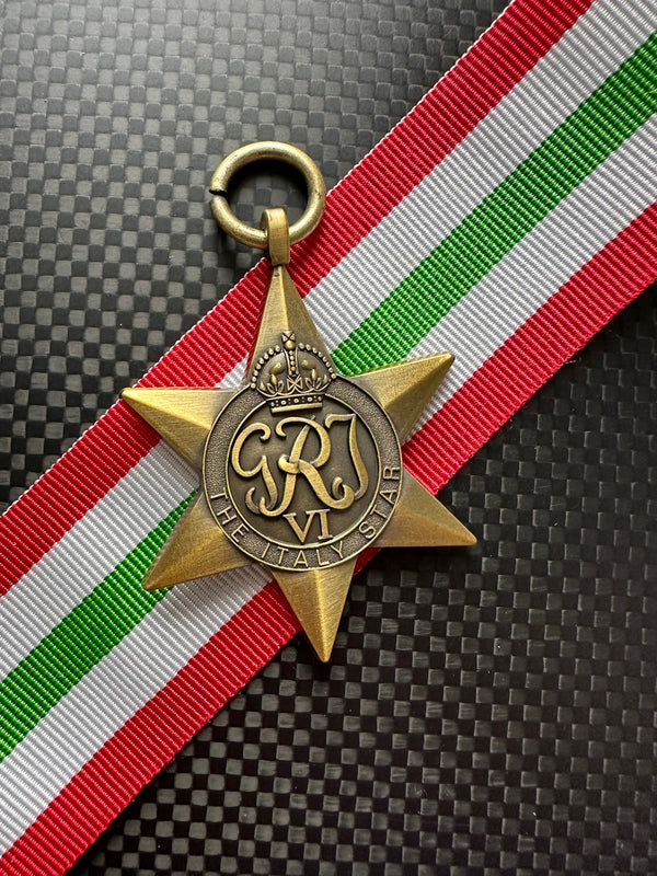 Italy Star Medal Full Size | Replica | Austraia | New Zealand | Commonwealth