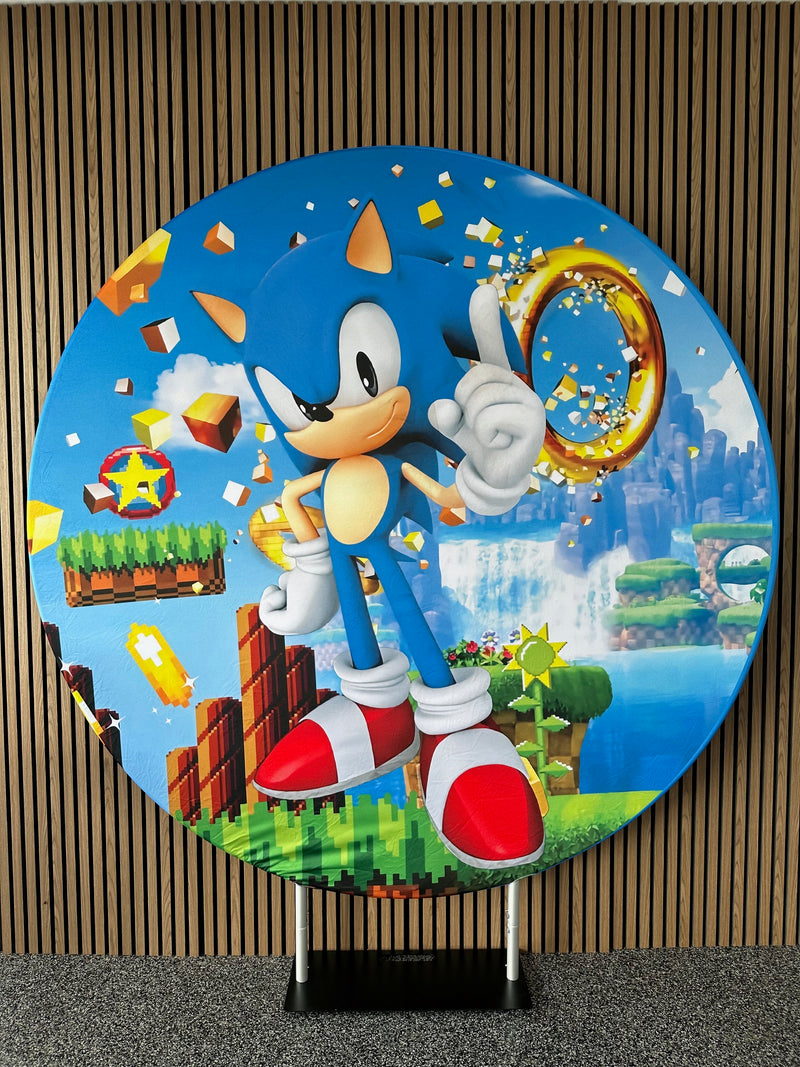 Sonic Backdrop (2m Diameter)