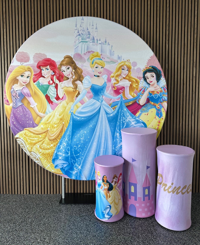 Princess Party Backdrop (2m Diameter)