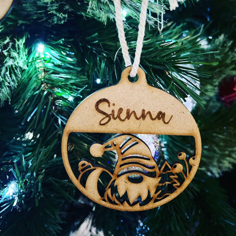 Personalised Christmas Tree Ornament / Bauble