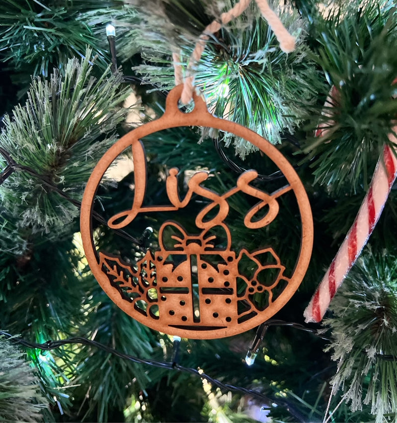 Personalised Christmas Tree Ornament / Bauble